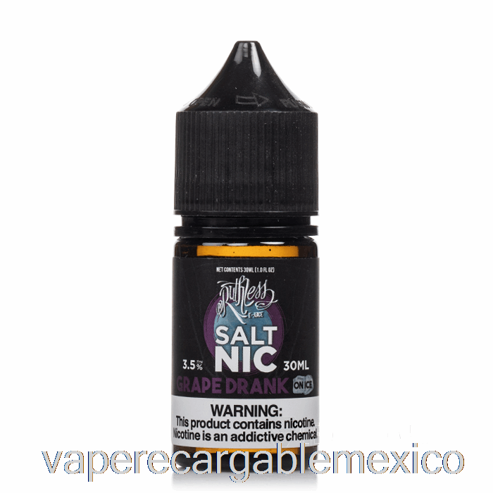 Vape Recargable Uva Bebida En Hielo - Sal Despiadada - 30ml 10mg